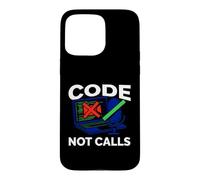 Carcasa para iPhone 15 Pro MAX Programmer Code Not Calls Introvert Developer