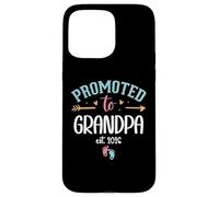 Carcasa para iPhone 15 Pro MAX Promoted to Grandpa EST 2026 Soon to Be Grandpa New Grandad