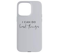 Carcasa para iPhone 15 Pro MAX Puedo Hacer Cosas difíciles Feminist Girl Power Women Empowerment