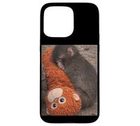 Carcasa para iPhone 15 Pro MAX Punch The Monkey Meme X Ape Cute Punch Monkey Baby Meme