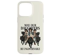 Carcasa para iPhone 15 Pro MAX Que Nuestras Hijas Sean Mujeres Lobo Feministas