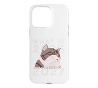Carcasa para iPhone 15 Pro MAX ¿Qué pasaría si 2026 Fuera Solo un Trailer para 2027? Meme de Gato Divertido