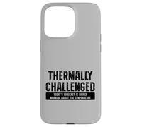 Carcasa para iPhone 15 Pro MAX Quejador de Clima con desafíos térmicos Divertido