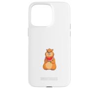 Carcasa para iPhone 15 Pro MAX Radicalmente sin Molestar Capibara Divertido Caos Meme Lover