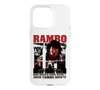 Carcasa para iPhone 15 Pro MAX Rambo III God Would Have Mercy Stallone Película