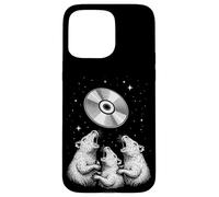 Carcasa para iPhone 15 Pro MAX Rats Howling At CD Moon