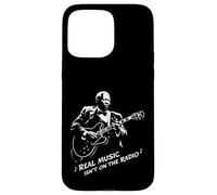 Carcasa para iPhone 15 Pro MAX Real Music Isn'T On The Radio - Guitarra Blues Legend
