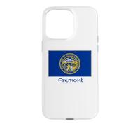 Carcasa para iPhone 15 Pro MAX Recuerdo de la Bandera de Fremont Nebraska USA