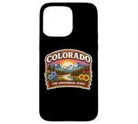 Carcasa para iPhone 15 Pro MAX Recuerdos para visitantes de Recuerdo del Centenario del Estado de Colorado