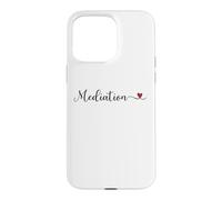 Carcasa para iPhone 15 Pro MAX Regalo tipográfico manuscrito Lindo mediación