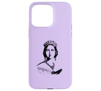 Carcasa para iPhone 15 Pro MAX Reina Victoria Joven Vintage Monografía