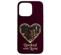 Carcasa para iPhone 15 Pro MAX Reservado con Love Romantic Reader Dark Academia Estética