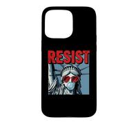 Carcasa para iPhone 15 Pro MAX Resist Statue Liberty Bubblegum Protest Equality