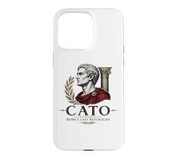 Carcasa para iPhone 15 Pro MAX Retrato del senador estoico de la Antigua Roma Catón el Joven