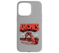 Carcasa para iPhone 15 Pro MAX Retro Arches National Park Vintage Style Delicate Arch
