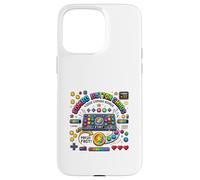 Carcasa para iPhone 15 Pro MAX Retro Combo Botón Smash Arcade Gamer Diseño