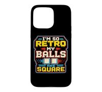 Carcasa para iPhone 15 Pro MAX Retro Gamer Pixel Arcade 8 bit Gaming Humor