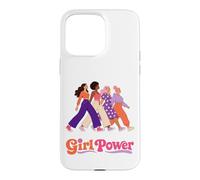 Carcasa para iPhone 15 Pro MAX Retro Girl Power Pink Diverse Women Inclusion Groovy 70s