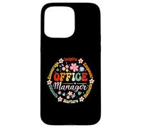 Carcasa para iPhone 15 Pro MAX Retro Office Manager Appreciation - Cute School Admin Staff