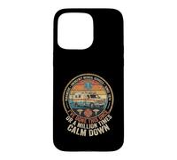 Carcasa para iPhone 15 Pro MAX Retro Paramédico EMS Ambulancia Divertido Primer Respondedor