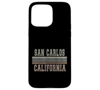 Carcasa para iPhone 15 Pro MAX Retro San Carlos California