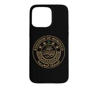 Carcasa para iPhone 15 Pro MAX Rey de la Patria del Dios Real del Reino de Marruecos