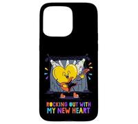 Carcasa para iPhone 15 Pro MAX Rocking out with My New Heart Design - Lindo corazón de Guitarra
