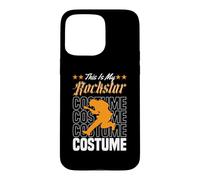 Carcasa para iPhone 15 Pro MAX Rockstar Halloween Scary Easy Lazy Last Minute Costume Rock