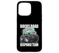 Carcasa para iPhone 15 Pro MAX Rocky Road Response Team Ice Cream Truck 4x4 Diseño Offroad