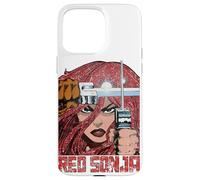 Carcasa para iPhone 15 Pro MAX Rojo Sonja Walter Simonson Comic Legends Pelirroja Arte Guerrero