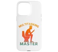 Carcasa para iPhone 15 Pro MAX Ropa Divertida de Toilet King - My Throne My Rules - Smartphone