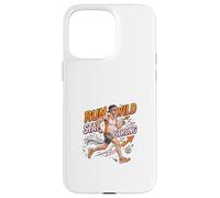 Carcasa para iPhone 15 Pro MAX Run Wild Stay Strong Running Motivación Diseño