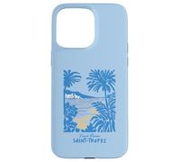 Carcasa para iPhone 15 Pro MAX Saint Tropez Riviera Francesa Sur de Francia Vacaciones