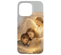 Carcasa para iPhone 15 Pro MAX Salmo 91:4-6 Cita de la Biblia Espiritual de protección del ángel