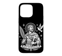 Carcasa para iPhone 15 Pro MAX San Víctor Maurus el Moro Santo Católico Romano Confirmación
