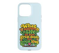 Carcasa para iPhone 15 Pro MAX Santa Teresa de Lisieux Citas Gran Amor Santa Católica