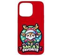 Carcasa para iPhone 15 Pro MAX Santas Favorite Cute Reno Christmas Santa Helper