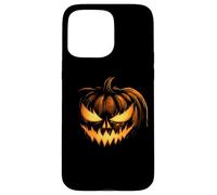 Carcasa para iPhone 15 Pro MAX Scary Carved Pumpkin Face Jack O Lantern Halloween Costume