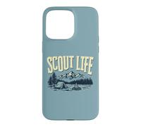 Carcasa para iPhone 15 Pro MAX Scout Life Camping Retro Scouting Graphic