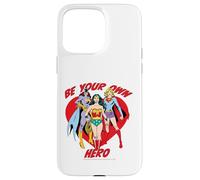Carcasa para iPhone 15 Pro MAX Sé tu Propia heroína Wonder Woman Supergirl Batgirl Unite
