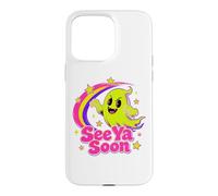 Carcasa para iPhone 15 Pro MAX See Ya Soon Moon Cute Spooky Halloween Stars Kawaii