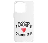 Carcasa para iPhone 15 Pro MAX Segundo Favorito Divertido Hermano Daddy'S Girl celos Hija