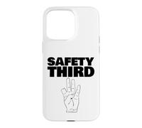 Carcasa para iPhone 15 Pro MAX Seguridad Tercer Dedo perdido Divertido Seguridad Tercero