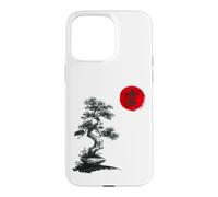 Carcasa para iPhone 15 Pro MAX Serenidad Japonesa Zen Bonsai - Naturaleza Espiritual Budista