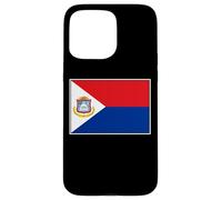 Carcasa para iPhone 15 Pro MAX Sint Maarten Bandera San Maarten Carribean PAÍSES Bajos