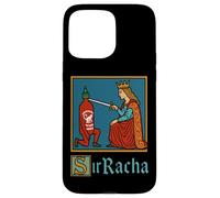 Carcasa para iPhone 15 Pro MAX Sir Racha | Sriracha Pun Meme para Amantes de la Salsa Picante Foodies