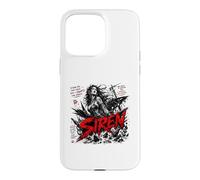 Carcasa para iPhone 15 Pro MAX Sirena Mar Oscuro Mito Griego Horror Naufragio Leyenda