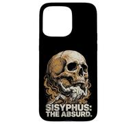 Carcasa para iPhone 15 Pro MAX Sisyphus The Absurd Vintage Philosophical Skull