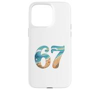Carcasa para iPhone 15 Pro MAX Six SSix Seven Beach Summer Waves Diversión Niñas Niños Hombres