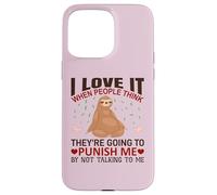 Carcasa para iPhone 15 Pro MAX Sloth Shirt I Love It When People Think Sloths Lover Regalo